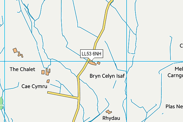 LL53 6NH map - OS VectorMap District (Ordnance Survey)