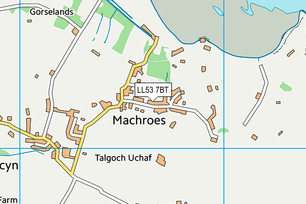 LL53 7BT map - OS VectorMap District (Ordnance Survey)
