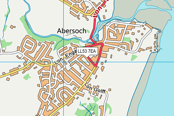 Ysgol Gynradd Abersoch map (LL53 7EA) - OS VectorMap District (Ordnance Survey)