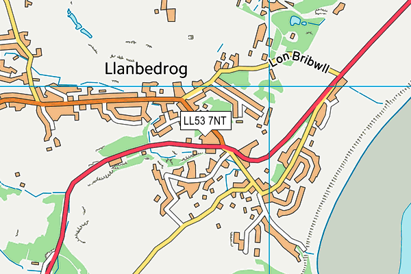 LL53 7NT map - OS VectorMap District (Ordnance Survey)