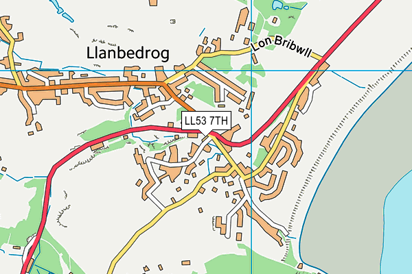 LL53 7TH map - OS VectorMap District (Ordnance Survey)