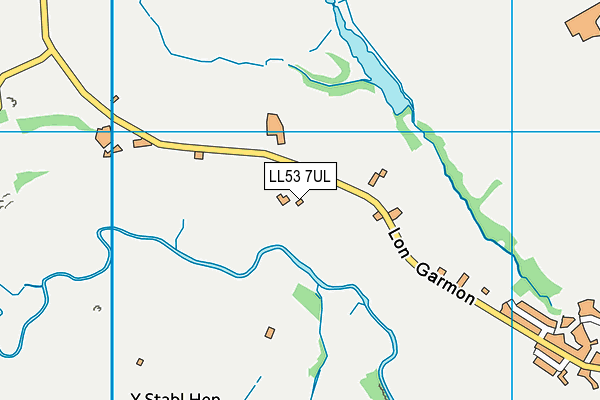 LL53 7UL map - OS VectorMap District (Ordnance Survey)