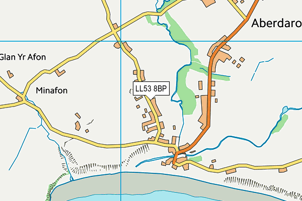 LL53 8BP map - OS VectorMap District (Ordnance Survey)