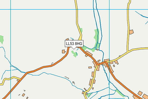 LL53 8HG map - OS VectorMap District (Ordnance Survey)