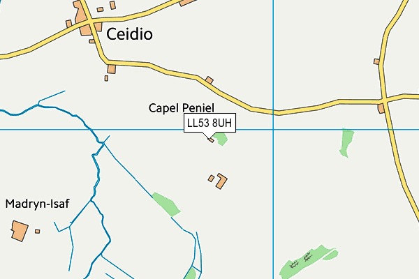 LL53 8UH map - OS VectorMap District (Ordnance Survey)