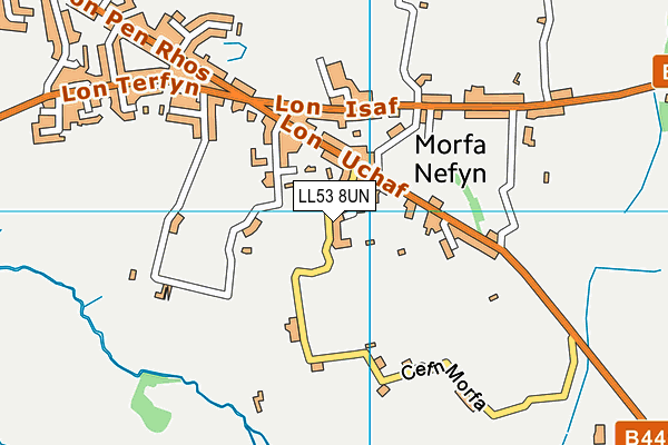 LL53 8UN map - OS VectorMap District (Ordnance Survey)