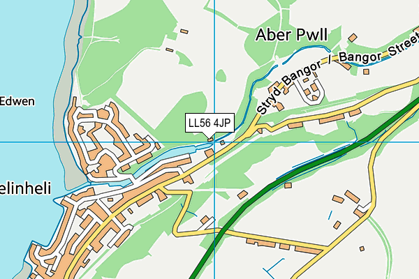 LL56 4JP map - OS VectorMap District (Ordnance Survey)