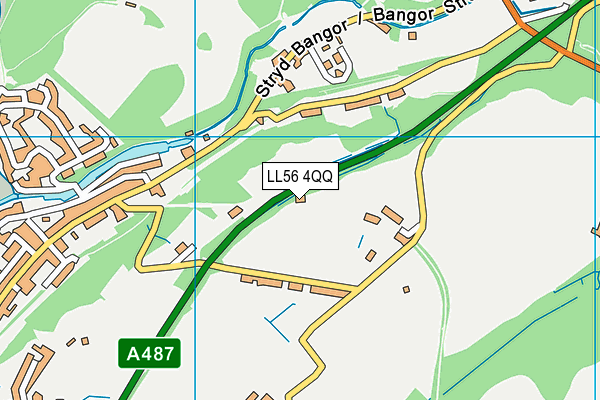 LL56 4QQ map - OS VectorMap District (Ordnance Survey)