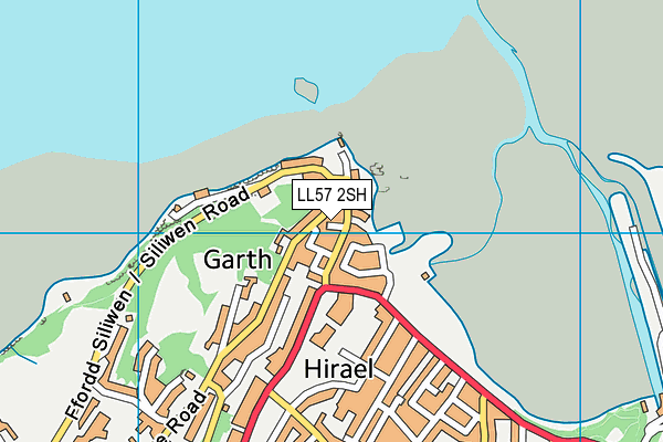 LL57 2SH map - OS VectorMap District (Ordnance Survey)
