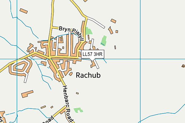 LL57 3HR map - OS VectorMap District (Ordnance Survey)