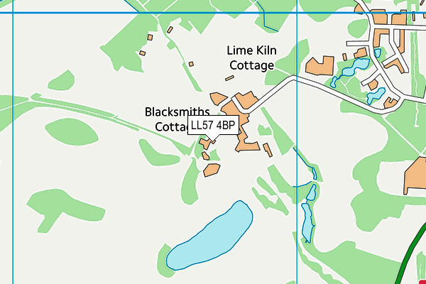 LL57 4BP map - OS VectorMap District (Ordnance Survey)