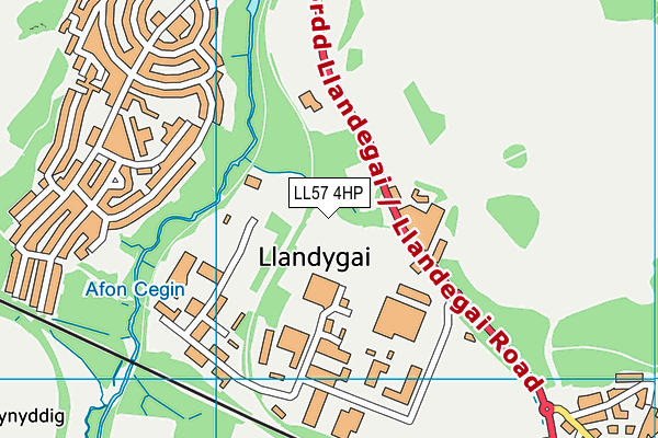 LL57 4HP map - OS VectorMap District (Ordnance Survey)