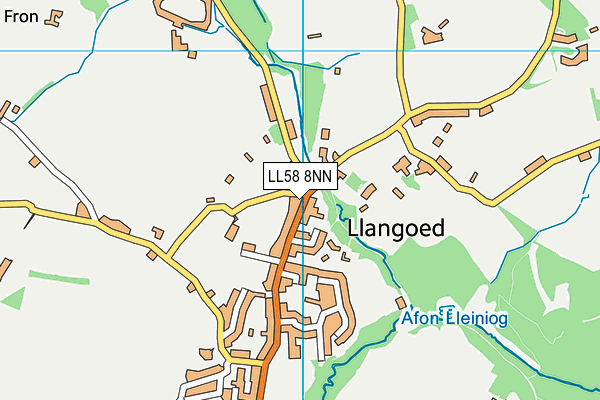 LL58 8NN map - OS VectorMap District (Ordnance Survey)