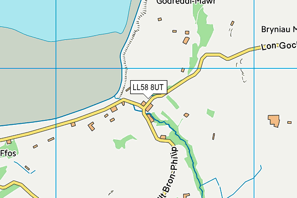 LL58 8UT map - OS VectorMap District (Ordnance Survey)