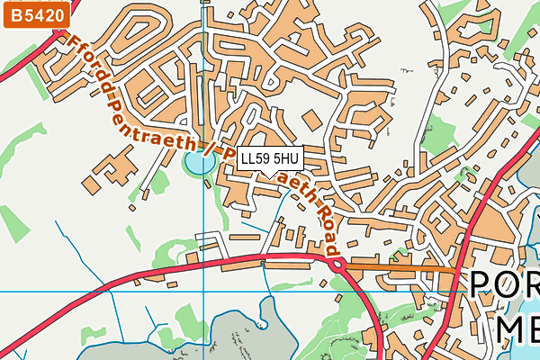 LL59 5HU map - OS VectorMap District (Ordnance Survey)