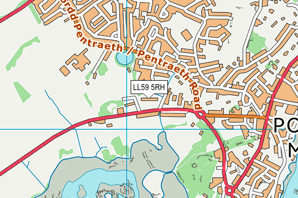 LL59 5RH map - OS VectorMap District (Ordnance Survey)