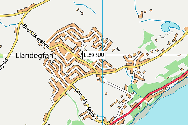LL59 5UU map - OS VectorMap District (Ordnance Survey)