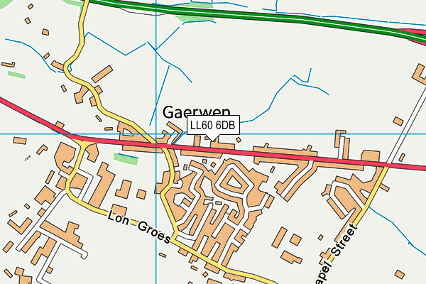 LL60 6DB map - OS VectorMap District (Ordnance Survey)