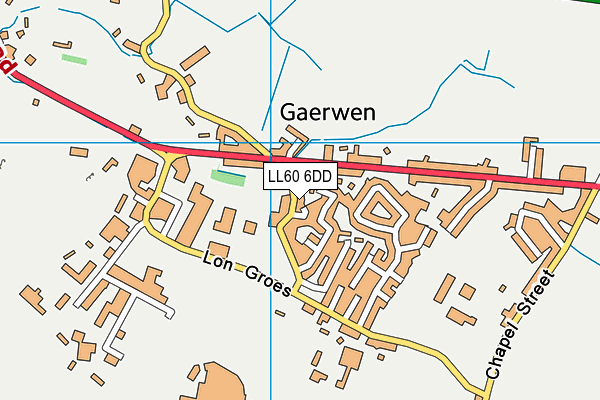 Ysgol Gynradd Esceifiog map (LL60 6DD) - OS VectorMap District (Ordnance Survey)