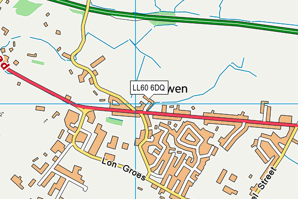 LL60 6DQ map - OS VectorMap District (Ordnance Survey)