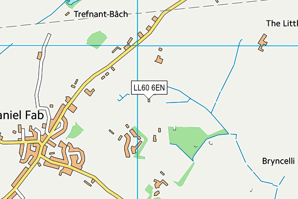 LL60 6EN map - OS VectorMap District (Ordnance Survey)