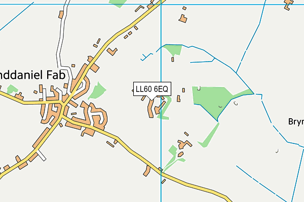 LL60 6EQ map - OS VectorMap District (Ordnance Survey)