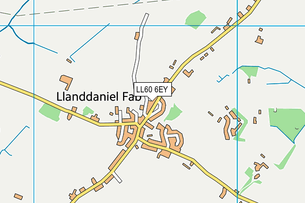LL60 6EY map - OS VectorMap District (Ordnance Survey)