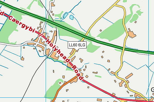 LL60 6LG map - OS VectorMap District (Ordnance Survey)