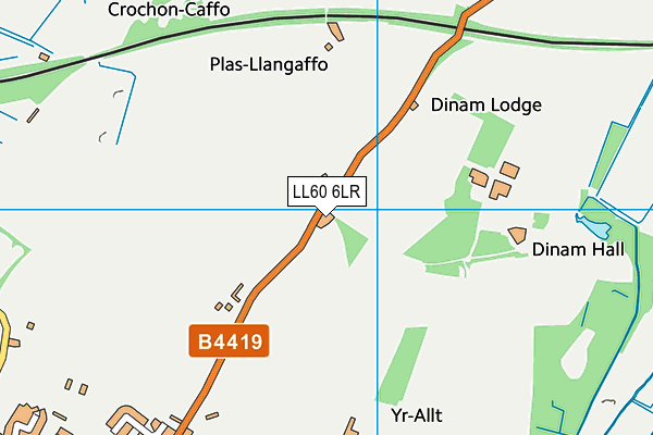 LL60 6LR map - OS VectorMap District (Ordnance Survey)