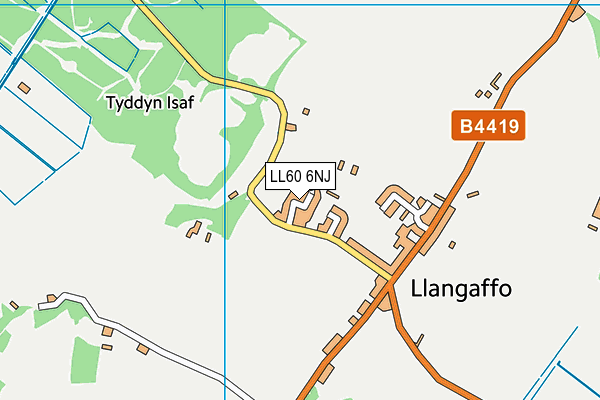 LL60 6NJ map - OS VectorMap District (Ordnance Survey)