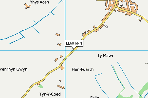 LL60 6NN map - OS VectorMap District (Ordnance Survey)