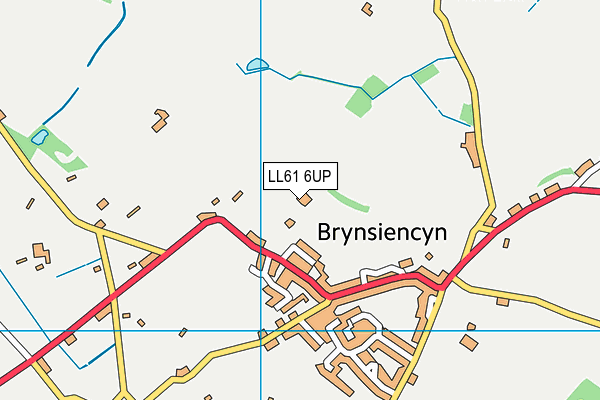 LL61 6UP map - OS VectorMap District (Ordnance Survey)