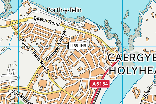 LL65 1HR map - OS VectorMap District (Ordnance Survey)