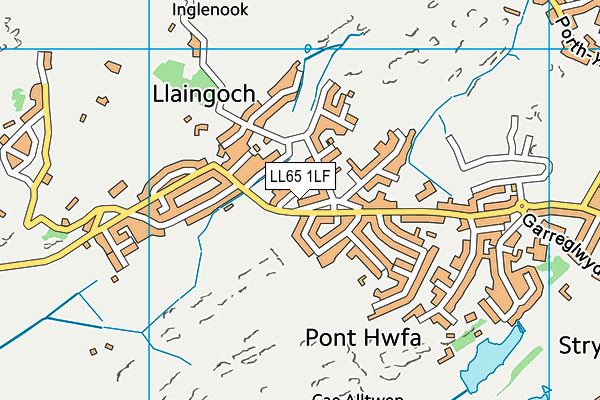 LL65 1LF map - OS VectorMap District (Ordnance Survey)