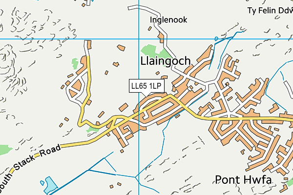 LL65 1LP map - OS VectorMap District (Ordnance Survey)