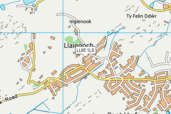 LL65 1LS map - OS VectorMap District (Ordnance Survey)