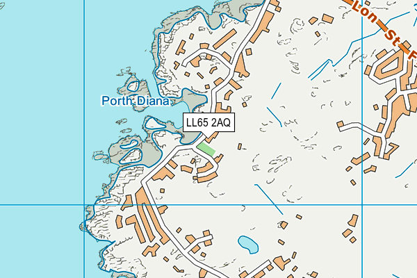 LL65 2AQ map - OS VectorMap District (Ordnance Survey)