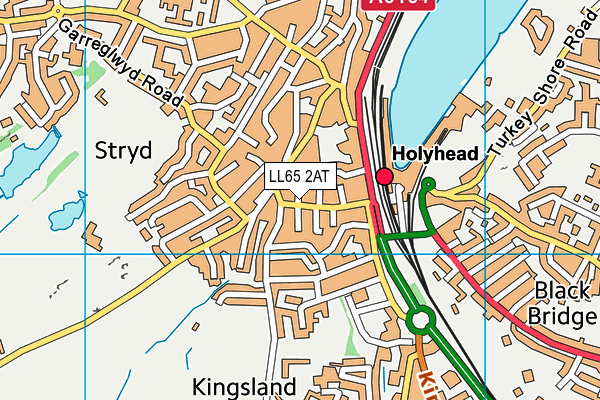 LL65 2AT map - OS VectorMap District (Ordnance Survey)