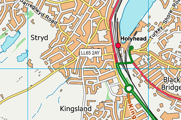 LL65 2AY map - OS VectorMap District (Ordnance Survey)