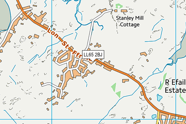 LL65 2BJ map - OS VectorMap District (Ordnance Survey)