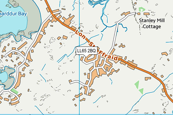 LL65 2BQ map - OS VectorMap District (Ordnance Survey)