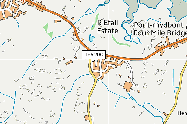 LL65 2DQ map - OS VectorMap District (Ordnance Survey)