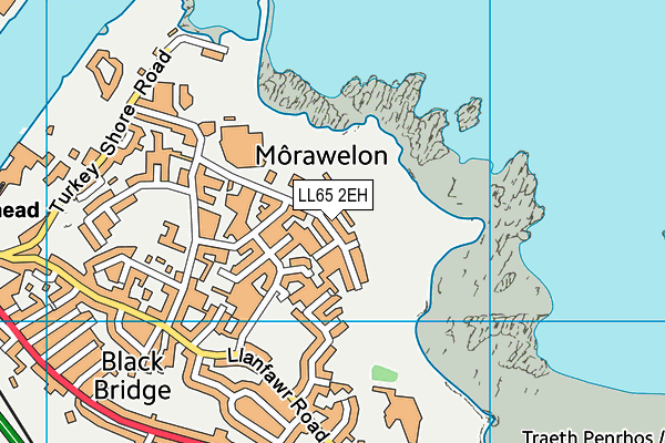 LL65 2EH map - OS VectorMap District (Ordnance Survey)