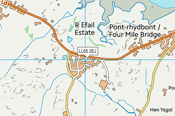 LL65 2EJ map - OS VectorMap District (Ordnance Survey)