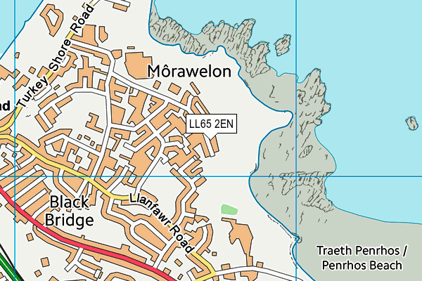 LL65 2EN map - OS VectorMap District (Ordnance Survey)