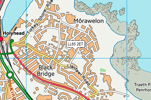 LL65 2ET map - OS VectorMap District (Ordnance Survey)