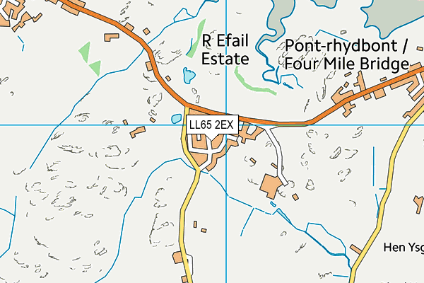 LL65 2EX map - OS VectorMap District (Ordnance Survey)