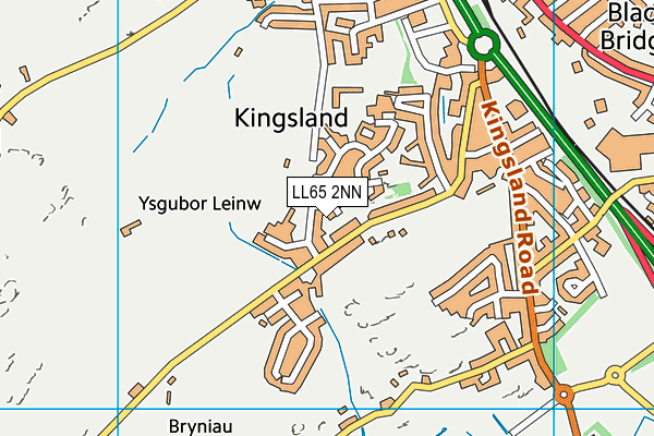 LL65 2NN map - OS VectorMap District (Ordnance Survey)
