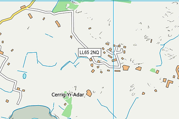 LL65 2NQ map - OS VectorMap District (Ordnance Survey)