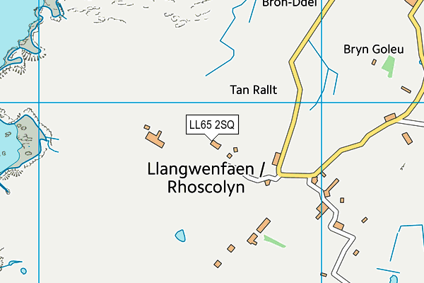 LL65 2SQ map - OS VectorMap District (Ordnance Survey)